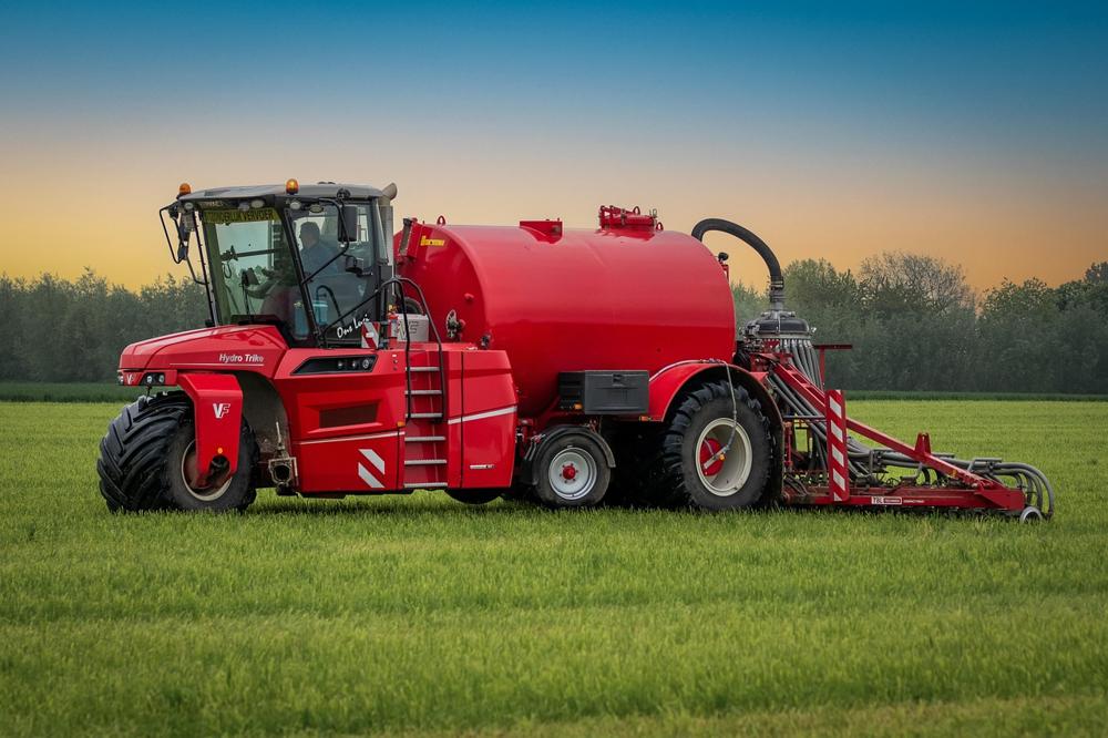 modern tractor